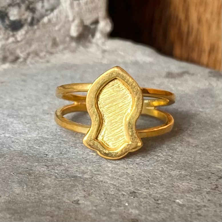 The Noble Sandal of the Prophet (Gold-Plated Sterling Silver)