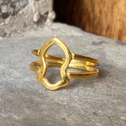 The Noble Sandal of the Prophet (Gold-Plated Sterling Silver)