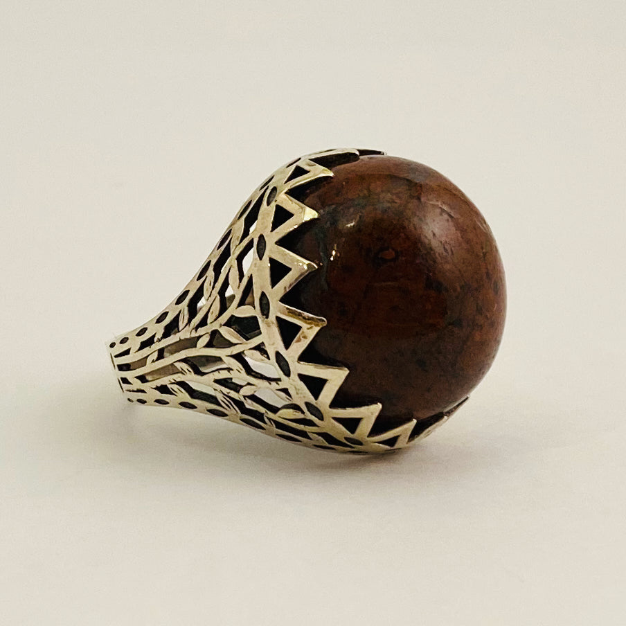 Red Jasper Ring
