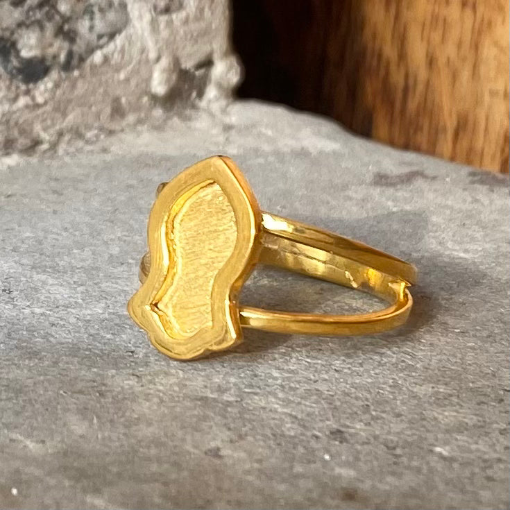 The Noble Sandal of the Prophet (Gold-Plated Sterling Silver)