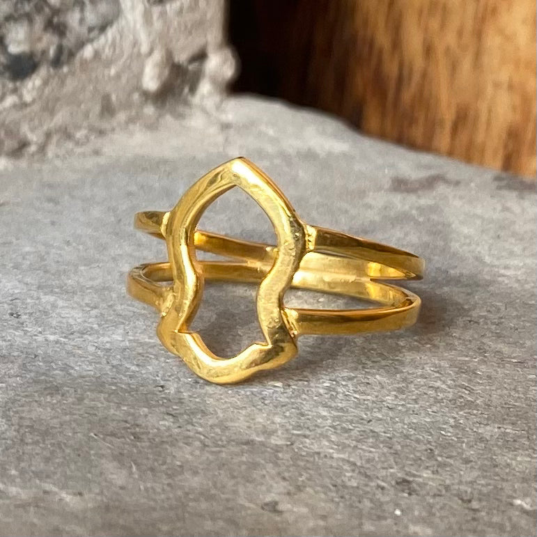 The Noble Sandal of the Prophet (Gold-Plated Sterling Silver)